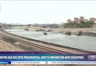 ANIN: Recorte presupuestal afecta la prevención ante desastres