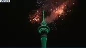 Año Nuevo: Nueva Zelanda festeja con un gran show de fuegos artificiales - Noticias de nueva-zelanda