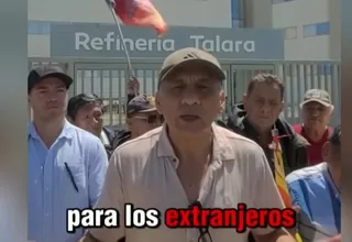 Antauro Humala ingresó a Petroperú y cuestionó al Gobierno