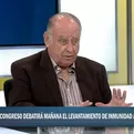 Ántero Flores Aráoz: Hoy tengo mis dudas si la inmunidad es necesaria