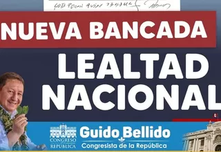 Exmiembros de Podemos anuncian creación de nueva bancada Lealtad Nacional