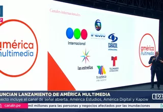 Anuncian lanzamiento de América Multimedia: Nueva propuesta en contenido multiplataforma