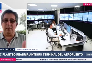 APAVIT rechaza reapertura del antiguo aeropuerto Jorge Chávez