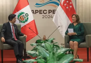 APEC: Perú y Singapur fortalecen lazos comerciales