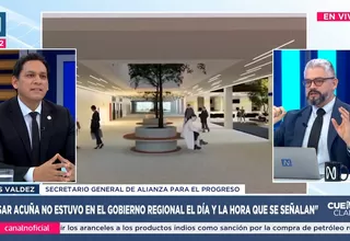APP rechaza vínculo de Acuña con contratos de joven Lucero Coca