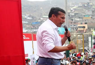 Aprobación del presidente Ollanta Humala descendió un punto en noviembre