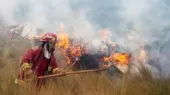 Incendio forestal causó severos daños en Santuario de Ampay, en Apurímac - Noticias de santuario