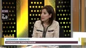 Aramayo: Acusación contra Villanueva es una mala noticia, pero debe corroborarse - Noticias de alejandra-sevillano