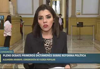 Aramayo: Si no hay consenso, que lo sepa el país, no vamos a aprobar reformas constitucionales