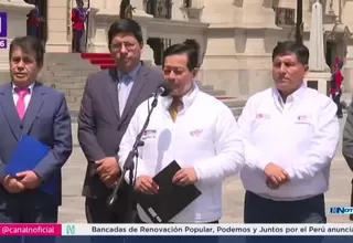 Arana anuncia siete acuerdos multisectoriales por seguridad
