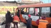 Arequipa: 40 heridos tras choque de cúster contra pared de vivienda - Noticias de oefa