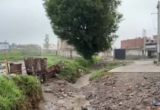 Arequipa: Casas y negocios afectados por las fuertes lluvias