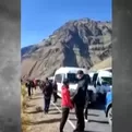 Arequipa: cientos de turistas quedaron varados por protesta en el Colca
