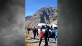 Arequipa: cientos de turistas quedaron varados por protesta en el Colca - Noticias de makro