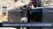 Congresista Edgar Alarcón sufrió accidente de tránsito en Arequipa - Noticias de transito