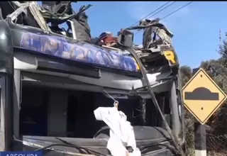 Arequipa: Identifican a cinco de los 16 fallecidos en accidente