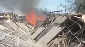 Arequipa: incendio de regular magnitud se produjo en depósito de la UNSA - Noticias de incendio