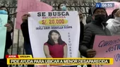 Arequipa: piden ayuda para ubicar a menor desaparecida  - Noticias de ayuda