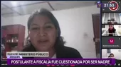 Arequipa: Postulante a Fiscalía fue cuestionada por ser madre - Noticias de credicoop-arequipa