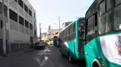 Arequipa: Presentación de unidades de sistema de transporte generó congestión - Noticias de Arequipa