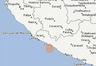 Sismo de 4,3 grados se registró en Arequipa