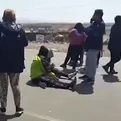 Arequipa: volvieron a bloquear la vía costanera en tercer día de paro