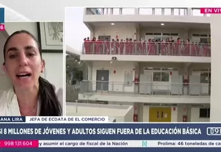 Ariana Lira: La brecha educativa en el país continúa siendo una de las más severas de la región