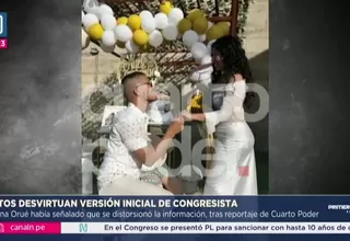 Ariana Orué: Fotos desvirtúan versión inicial de congresista