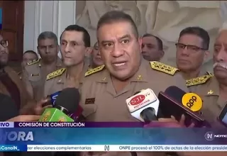 Arriola defiende rol de la PNP y descarta pugna con Fiscalía