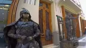 El arte de las estatuas vivientes  - Noticias de militares