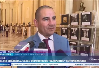 Arturo Alegría considera caída en encuesta de Keiko Fujimori como “un llamado de atención”