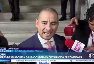 Arturo Alegría: “No se trata de preferencias, sino de responsabilidad” ante distribución de comisiones