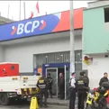 Asalto en agencia bancaria en El Agustino deja a vigilante herido