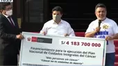 Asociaciones y familias de pacientes con cáncer marchan a Palacio de Gobierno - Noticias de familia