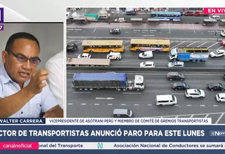 Asotrani no participará del paro de mañana, pero coordina protesta para octubre