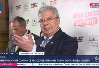 Ministro de Defensa: "FF. AA. del Perú están entrenadas, preparadas y capacitadas"