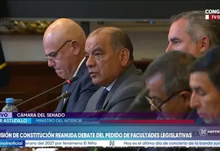 Astudillo pide modificar normas sobre armas, expulsiones y geolocalización para combatir el crimen