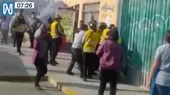 Ate: Enfrentamientos entre fiscalizadores y conductores - Noticias de enfrentamiento