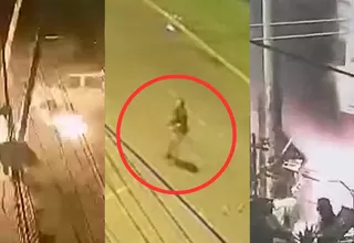 Ate: hombre sobrevive a explosión registrada en una licorería