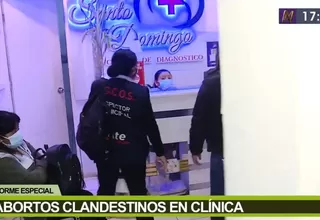 Ate: Intervienen clínica donde se realizaban abortos clandestinos 