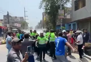 Ate: Patrullero atropelló a personas en medio una manifestación