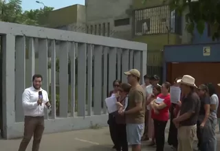 Ate: Vecinos defienden muro y rechazan su demolición
