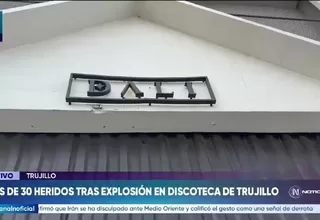 Atentado con granada en discoteca de Trujillo deja más de 30 heridos