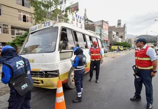 ATU: En 2024 se han detectado más de 13 mil infracciones de transporte informal