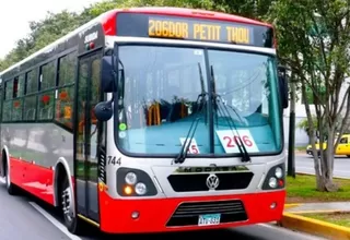 ATU anuncia cambio en ruta del corredor rojo