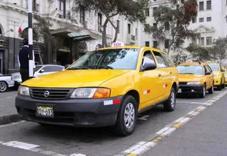 ATU: Plazo para pintar taxis de amarillo vence este 14 de junio