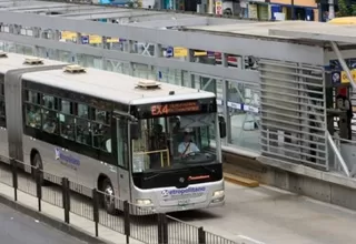 ATU: Hoy no habrá atención de rutas alimentadoras del Metropolitano