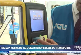 ATU inició pruebas de nueva tarjeta interoperable de transporte