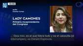El audio de Lady Camones: “AP es una banda delincuencial, el cabecilla es Darwin Espinoza” - Noticias de partido-popular-cristiano