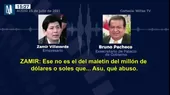 Audio de Pacheco y Villaverde muestra supuestos negociados en ministerios - Noticias de llamas